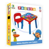 Mesinha Infantil Pocoyo Tampa Fixa C/