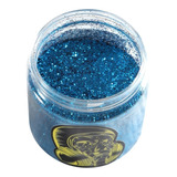 Metal Flake 100 Gramas Azul Low
