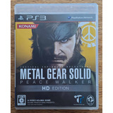 Metal Gear Solid: Peace Walker Hd Edition - Ps3