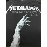 Metallica Tour Oficial Merchandising 2013 (gg)