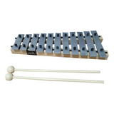 Metalofone Sopranino 11 Teclas Aluminio P2132 Natural Jog