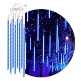 Meteoro Cascata 8 Tubo Led Bastão Snow Fall Natal 50cm 3,5m