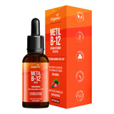 Metil B-12 Vegan Vitamin Gotas Liquida Metilcobalamina 413% Vd Sublingual Sabor Frutas Vermelhas 20ml Bigens