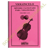 Método Para Violoncelo Facilitado Volume 1 E 2 Com Cd E Dvd