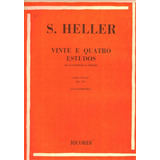 Método S. Heller 24 Estudos De Expressão Op 125 Para Piano