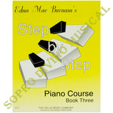 Método Teclado Piano Course Book Vol.3 Step By Step Edna Mae