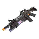 Metralhadora Fuzil Ak-47 Cosplay Com Som Luz E Vibra Barato 