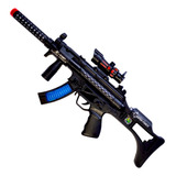 Metralhadora Koch Mp5 Brinquedo Som E Luz 56cm Promoção