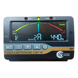 Metronomo Afinador E Diapasao Com Display Digital Csmt 40