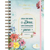 Meu Plano Com Deus | Planner Permanente | Coração Puro | Capa Dura Espiral