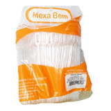 Mexedor Para Bebidas Drink Cristal - 500 Unidades - Mexa Bem Cor Transparente Sem