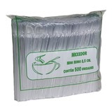 Mexedor/palheta De Plastico Café/chá 500 Unidades