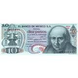 México - 10 Pesos De 1.977