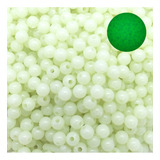 Miçanga Bola Fluorescente 6mm Brilha No