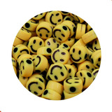 Miçanga Smile Entremeio Carinha Infantil De 10mm Com 500g 