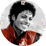 Michael Jackson Musical Relógio Parede Presente Criativo