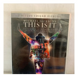 Michael Jackson This Is It Dvd Original Usado