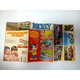 Mickey 206 - Com Figurinhas - Lombada Gasta - Editora Abril