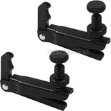 Micro Afinador Violino 4/4 E 3/4 Wittner Preto - Kit Com 2