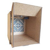 Micro Cabine De Pintura Para Plastimodelismo E Aerografia