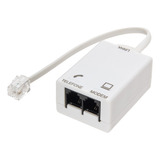 Micro Filtro Adsl Vdsl Telefone E Modem Internet Duplo