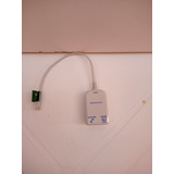 Micro Filtro Conector Para Telefone Adsl Duplo Para Modem