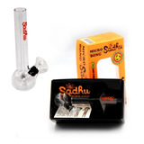 Micro Mini Bong Vidro Sadhu Bong Pipe Vidro 8,3 Cm