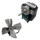 Micro Motor Ventilador 1/100 Metalfrio Hélice