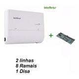 Micro Pabx Intelbras Modulare + 2 Linhas 8 Ramais + Disa