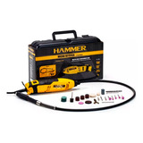 Micro Retifica 150w 220v Mi-150k Hammer 41 Peças + Maleta
