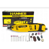 Micro Retifica Profissional 150w Com 41 Acessórios Hammer