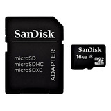 Micro Sd Card - 16gb - Para Celulares Câmeras E Outros