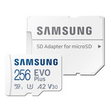 Micro Sd Samsung 256gb Evo Plus