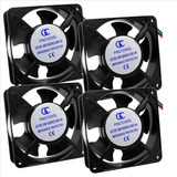 Micro Ventilador Cooler Ventoinha 120x120x38 110/220v 4 Pçs