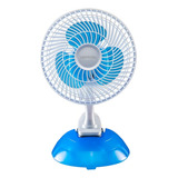 Micro Ventilador Pessoal De Mesa 20cm Ventisol Cor Das Pás Azul Cor Da Estrutura Branco Voltagem 220v