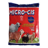 Micro-cis 1kg Premix Mineral Gado Cabra Ovelha Mistura Sal