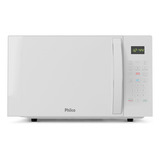 Micro-ondas 25 Litros Philco Pmo28b Limpa Fácil Branco 110v