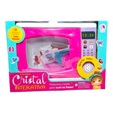 Micro-ondas Infantil Brinquedo Grande 30 Cm