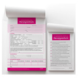Microblading Micropigmentação Ficha Anamnese Cílios Brasil + Bloco Cuidados Cliente Original Kit Com 100 Folhas