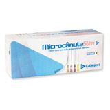 Microcânula Slim 0,70mm 50mm Fabinject (22g-50mm)