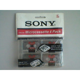 Microcassette Pack Mc Sony Frete Grátis