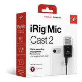 Microfone Analogico Interface Para Celular Irig-mic
