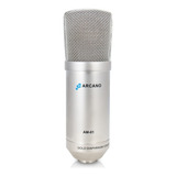 Microfone Arcano Am-01 Condensador Cardioide Cor