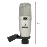 Microfone Arcano Palli-gray-u Condensador Unidirecional
