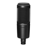 Microfone Audio-technica At2020 Condensador Cardióide Preto