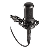 Microfone Audio-technica At2035 Condensador Cardióide Preto