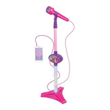 Microfone Barbie Dreamtopia Com Pedestal Mp3