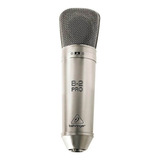 Microfone Behringer B-2 Pro Condensador Prateado