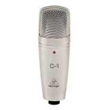 Microfone Behringer C-1 Condensador Cardioide Cor Prata