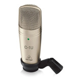 Microfone Behringer C-1u Cardioide - Condensador